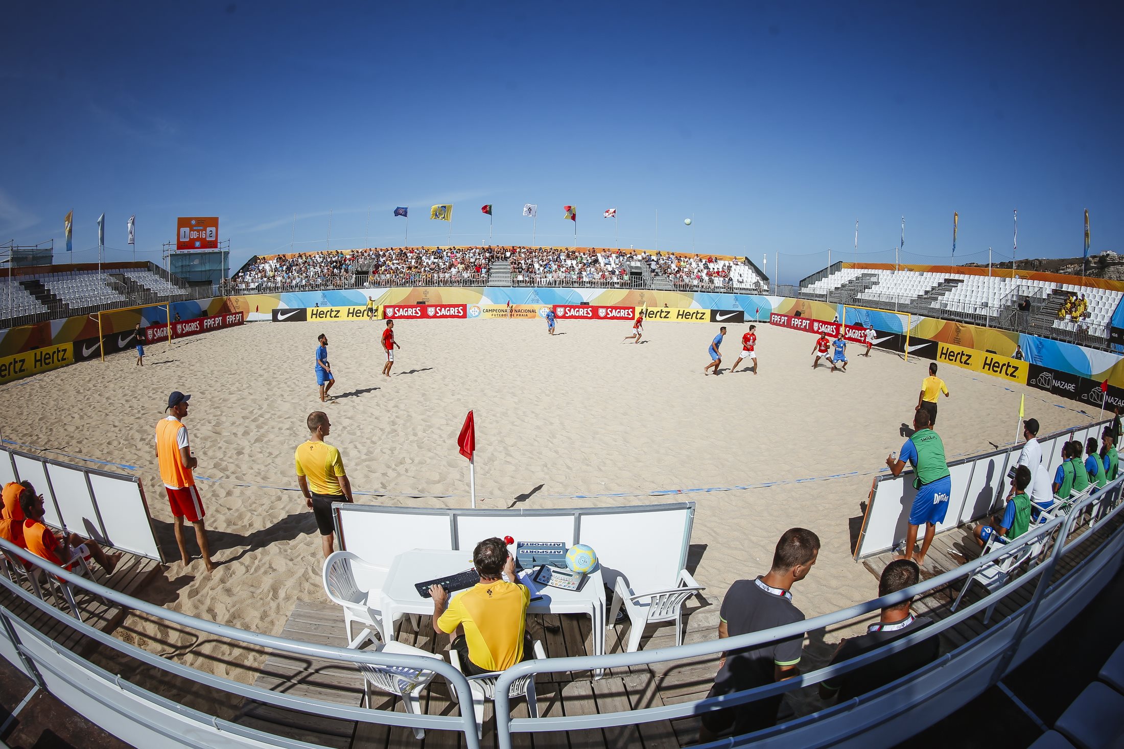 S. Domingos FC e GD Pescadores da Costa de Caparica seguem em frente na Taça de Portugal de futebol de praia