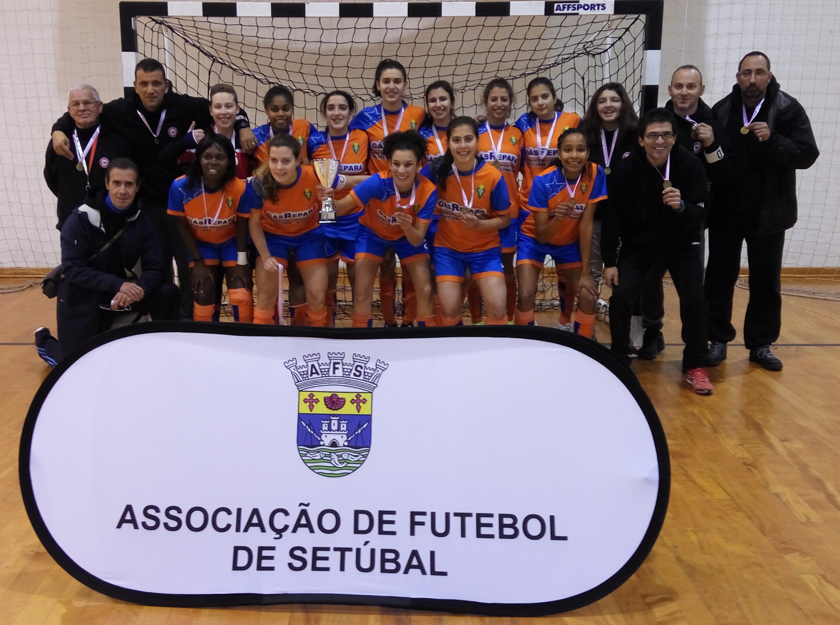 Futsal Feijó/AD Laranjeiro conquista Taça AFS no feminino